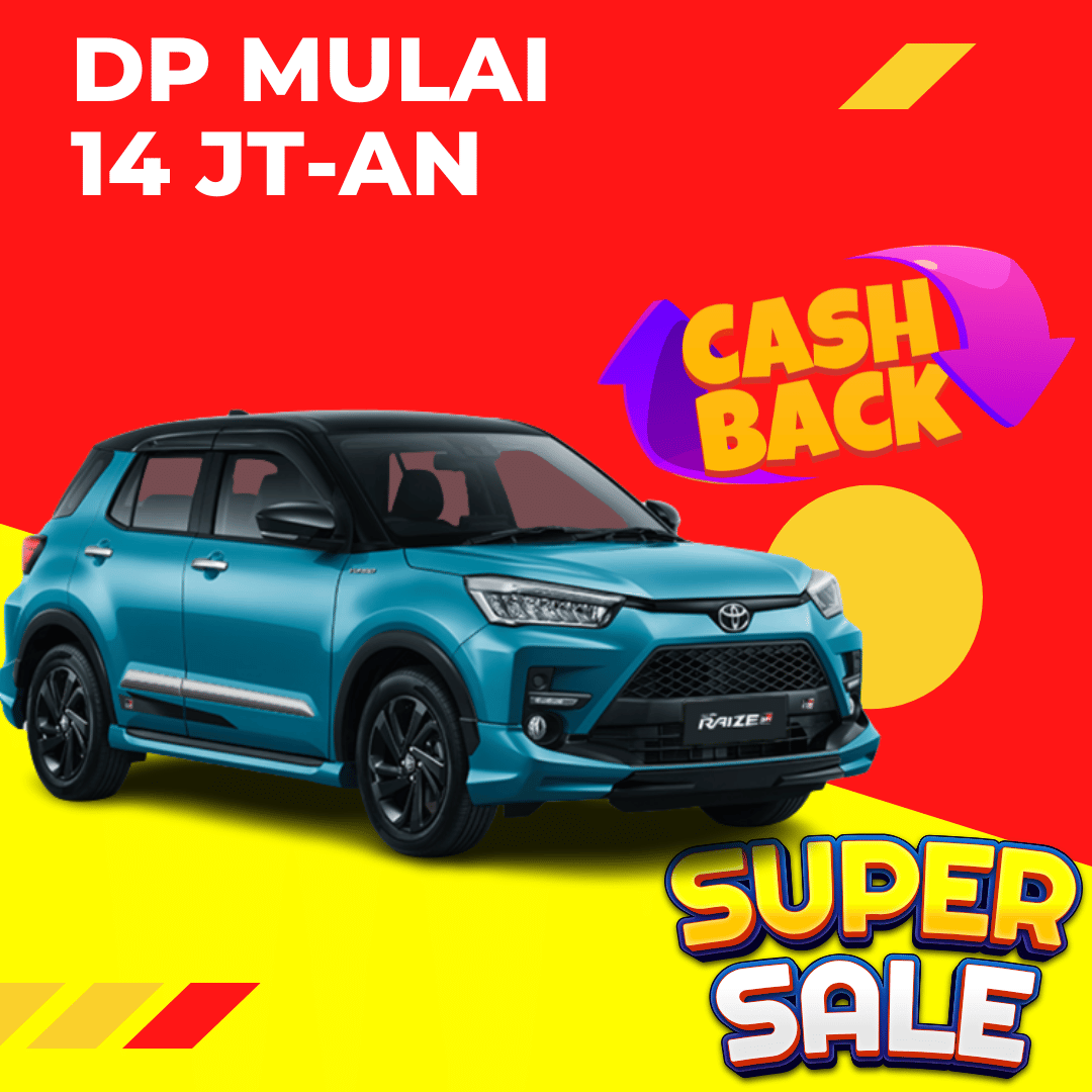 dealer toyota banten - harga raize - kredit raize